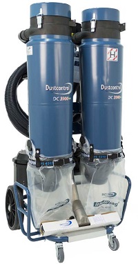 DC3900c twin dust extractor